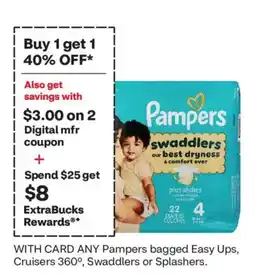 CVS Pampers Swaddlers offer