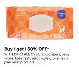 CVS Cvs brand baby wipes offer