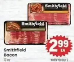 Tony’s Fresh Market Smithfield Bacon offer