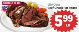 Tony’s Fresh Market Usda Choice Beef Chuck Pot Roast offer