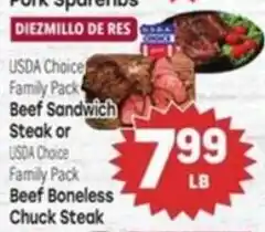 Tony’s Fresh Market Pork Sparenibs offer