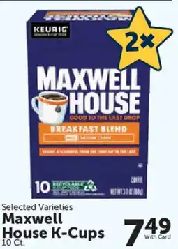 Food City Maxwell House K-Cups offer
