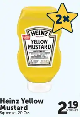 Food City Heinz Yellow Mustard offer