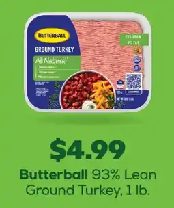 Grocery Outlet Butterball ground turkey offer