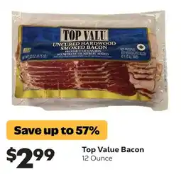 Grocery Outlet Top Value Bacon offer