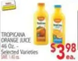 Ingles Markets Tropicana orange juice offer