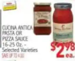 Ingles Markets Cucina antica pasta or pizza sauce offer
