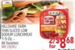 Ingles Markets Hillshire Farm thin sliced low sodium lunchmeat offer