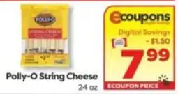 Weis Markets Polly-O String Cheese offer