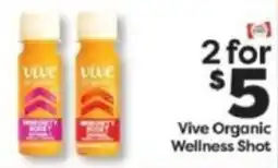 Weis Markets Vive Organic Wellness Shot offer