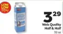 Weis Markets Weis Quality Half & Half offer