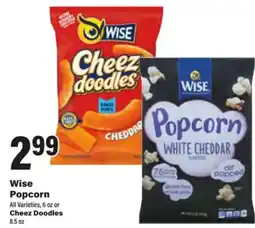 Big Y Wise Popcorn offer