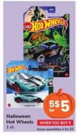 Safeway Halloween Hot Wheels offer