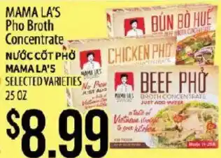Mama La's selected varieties