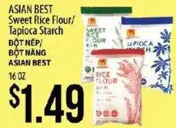Hmart Asian best sweet rice flour/tapioca starch offer