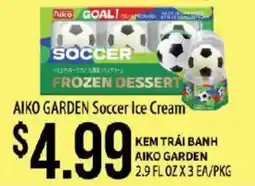 Hmart Aiko Garden Soccer Ice Cream offer