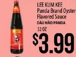 Hmart Lee Kum Kee Panda Brand Oyster Flavored Sauce offer