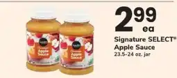Safeway Signature Select Apple Sauce offer