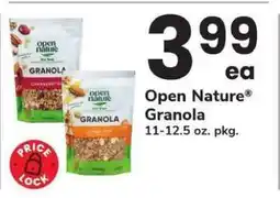 Safeway Open Nature Granola offer