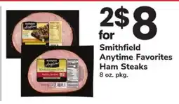 Safeway Smithfield Anytime Favorites Ham Steaks offer