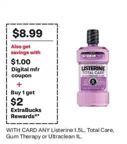 CVS Listerine Total Care offer