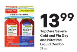 Coborn's TopCare Severe Cold and Flu Day and Nitetime Liquid Combo offer