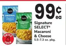 Safeway Signature Select Macaroni & Cheese offer