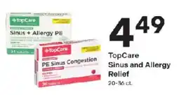 Coborn's TopCare Sinus and Allergy Relief offer