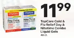 Coborn's TopCare Cold & Flu Relief Day & Nitetime Combo Liquid Gels offer