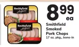 Safeway Smithfield Smoked Pork Chops offer