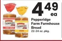 Safeway Pepperidge Farm Farmhouse Bread offer