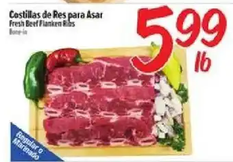 El Super Fresh Beef Flanken Ribs offer