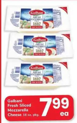 Safeway Galbani Fresh Sliced Mozzarella Cheese offer