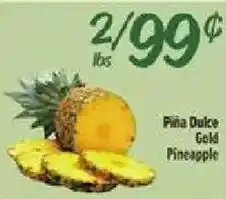 El Super Piña Dulce Gold Pineapple offer