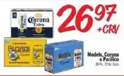 El Super Modelo, Corona or Pacifico offer