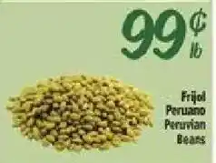 El Super Peruvian Beans offer