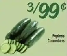 El Super Pepinos Cucumbers offer