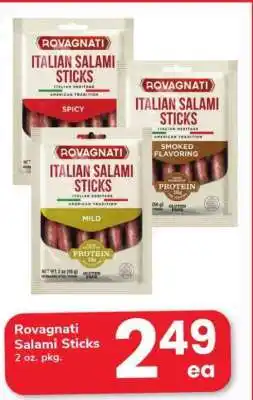 Safeway Rovagnati Salami Sticks offer