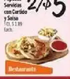 El Super Restaurant Servidas con Curtido y Salsa offer