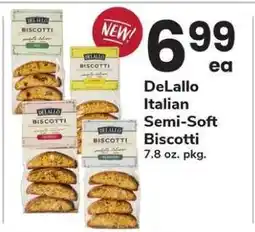 Safeway DeLallo Italian Semi-Soft Biscotti offer