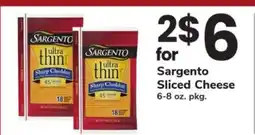 Safeway Sargento Sliced Cheese offer