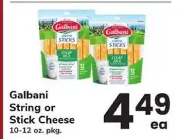 Safeway Galbani String or Stick Cheese offer