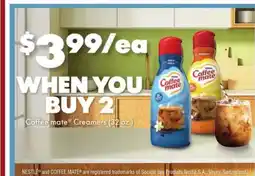 Safeway Coffee mate Creamers offer