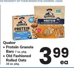 Safeway Quaker offer