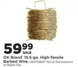 Mills Fleet Farm Ok Brand high-tensile barbed wire offer