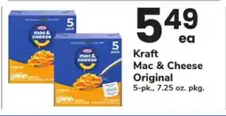 Safeway Kraft Mac & Cheese Original offer