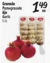 El Super Granada Pomegranate Ajo Garlic offer