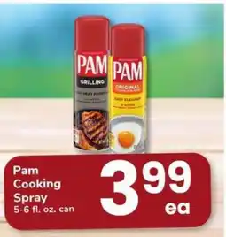 Safeway Pam Cooking Spray offer