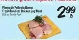El Super Fresh Boneless Chicken Log Meat offer
