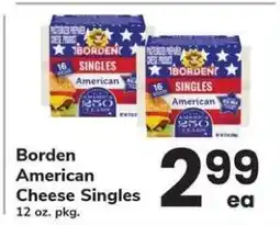 Safeway Borden American Cheese Singles offer